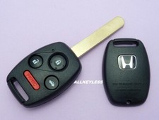 OEM Reshelled 2003-2007 HONDA ACCORD keyless entry remote key fob OUCG8D-380H-A picture