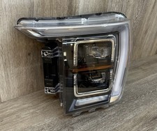 2021-23 FORD F-150 LARIAT LIMITED LH LED ADAPTIVE HEADLIGHT OEM # ML34-13E017-DA picture