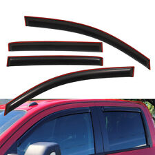 Fits 16-24 Nissan Titan XD CrewCab In-Channel Vent Shade Window Visor  Deflector picture
