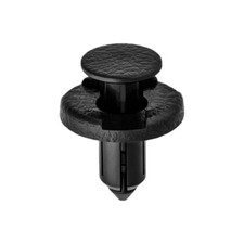 100 Pcs Push-Type Retainer Fastener Clips Compatible Nissan 11296-AG000 Black picture