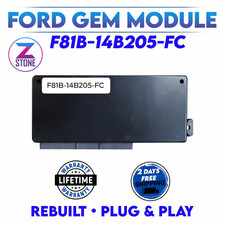 Rebuilt F250 F350 SUPER DUTY DIESEL INTERIOR FUSE BOX GEM MODULE F81B-14B205-FC picture