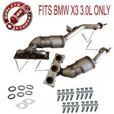 BMW X3 3.0L &2.5L Pair of Both Manifold Catalytic Converter 2007-2012 picture