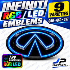Infiniti RGB Color Changing & LED Emblems - Multiple Models, Years & Styles picture