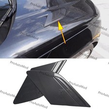 Carbon Fiber Front Hood Vent Cover Trim For Land Rover Range Rover Sport 2023-25 picture