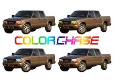 Color Chasing LED Headlight Flow Halo kit for GMC Sonoma 98-04 picture