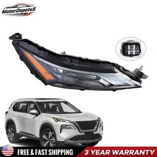 For 2021 2022 2023 Nissan Rogue S SL SV DRL Headlight Lamp Passenger Right Side picture