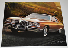 1980 PONTIAC BONNEVILLE BROUGHAM COUPE ORIGINAL DEALER ADVERTISEMENT PRINT AD 80 picture