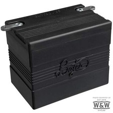 Bates BattBoy 65 Battery Box 1965-84 Harley-Davidson FL FLH and 1967-78 XL picture
