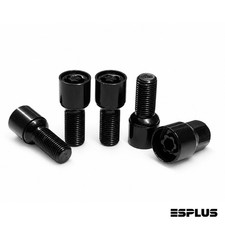 1 Set Porsche OE Style Black M14x1.5 Ball Seat Wheel Locks 28mm Shank for Macan picture