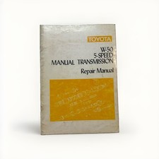 Toyota 1973-1983 OEM W-50 Manual Transmission Tune-up Shop Service Repair Manual picture