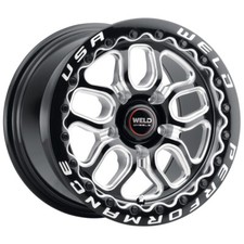 Weld S907B0067P25 Laguna Beadlock 15x10 +25mm Gloss Black for 5x114.3 Vehicles picture