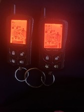 Lot of 2 Clifford 489X 2-Way LCD Remotes - BOTH WORKING SCREENS - Fast Shipping picture