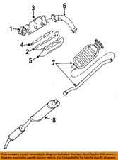 CHRYSLER OEM 87-00 Acclaim Exhaust System Exhaust Components-Manifold MD096958 picture