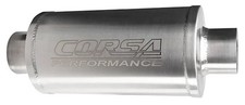 Corsa PKM2001 Pro Series Weld-In Packed Resonator [2.500 in. Inlet/Outlet] picture