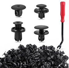 Kit clips de retención automotriz, 121 piezas, 4 tamaños, ajuste universal picture
