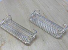 1966 1967 Chevrolet Impala Caprice Rear Backup Lamp Lens Clear Pair picture