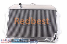 For 1970-75 Nissan Datsun 240Z/260Z 2+2 Coupe Base 2.4/2.6L L6 Alu Radiator 3Row picture