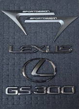 2003 Lexus Gs300 Sport Design Titanium  Emblem Set picture