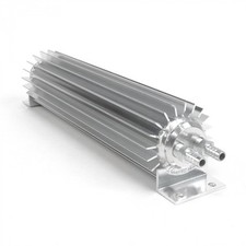 Zirgo 12 Inch Transmission and Fluid Cooler zirgo ZFTFC12 hot cool rat muscle picture