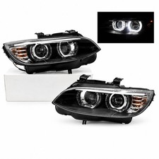 HID/Xenon~2007~2010~BMW E92 E93 328i 335i Coupe F32 Style LED 3D Halo Headlights picture