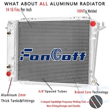 Fit 1994-1997 Ford Thunderbird/ 1993-98 Lincoln Mark VIII 4.6L 3-Row Radiator picture