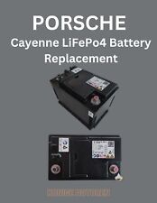 Replace Faulty Porsche Cayenne Batteries Refurbished 2019-2023 LiFeP04 Battery. picture