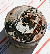 1970-71  YAMAHA AT1 125cc  OEM  STATOR COVER ROUGH  VIN #AT1-183481 picture