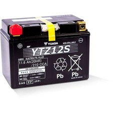 Yuasa YTZ12S Factory Activated AGM Maintenance Free Battery 12V 11Ah 210 CCA picture
