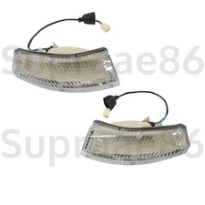 Front Turn Signal Light Lamp Set Clear Lens For 1970-1972 70-72 Datsun 240z picture