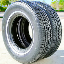 2 Tires Tornel Classic 215/75R15 100S White Wall A/S All Season picture