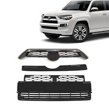 For 14-19 Toyota 4Runner Limited Front Bumper Grille Assembly+Strip Trim Set picture