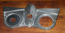 Antique 1920's Dodge Brothers Dash Cluster Metal Trim Plate picture