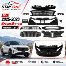 Fits 2025-2026 Nissan Murano Platinum SL SV Front Bumper Cover Kit  62310-7BA0A picture