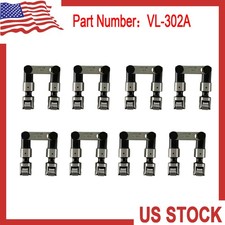VL302A 8xSBF Pro Racer Solid Mechanical Roller Lifters Tappet Vertical Link Bar picture