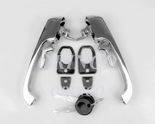 Pair) VW Bay Window Bus Exterior Door Handle Sets With Matched Keys - 211837205N picture