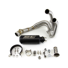 For Kawasaki Ninja 650 Z650 2012-2025 Full System Exhaust Tips Black Header Pipe picture