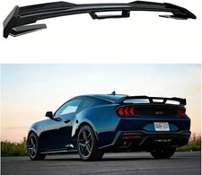 Gloss Black GT Style Rear Spoiler Wing For 2024-2026 Ford Mustang Body Kit picture