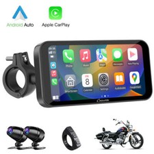 Carpuride W603D Wireless Carplay Android Auto Moto Stereo W/HD 1080P Dual Camera picture