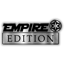 Empire Edition Car Badge Fender Emblem Laser Engraved Decal 4x4 SUV picture