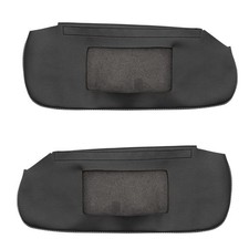 Fit 93-02 Camaro Firebird Sun Visor Vinly Replacement Cover Trim Gray Stitch picture