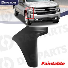 For 2019-2022 Chevrolet Silverado 1500 Front Right Bumper End Cap Extension Trim picture