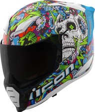 ICON Ultraflite Helmet - Doodle 3 - MIPS® - Blue picture