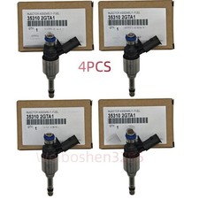 4X Genuine Fuel Injector for Hyundai SantaFe Genesis G70 Kia Sportage 353102GTA1 picture