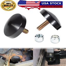 2Pcs 9.9102G Black Energy Suspension Low Profile Bump Stops for SUVs Cars Trucks picture
