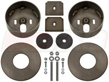 1965-1970 Cadillac DeVille Rear Airsping (bag) Brackets - - BCFAB picture