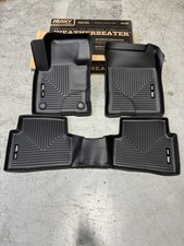 Husky Weatherbeater Floor Liners Fit 22-26 Ford Maverick Front/2nd Row 3pc Black picture