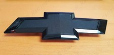 New Gloss Black Front Bowtie Emblem Only For 2016 - 2018 GM Silverado 1500 picture