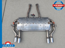Jaguar XKR X150 4.2L S/C Rear Exhaust Silencer Muffler Qaud Tip 07-09 OEM picture