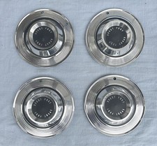 1962-63 Plymouth Sport Fury Hub Caps SET of 4 NICE Hubcap Wheel Covers 14