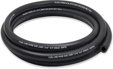 5/16 Fuel Line, Nylon Braided Fuel Line Hose 5FT, NBR Rubber Hose picture